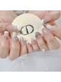 ユノ(Juno) 綺麗め大人ワンホンネイル♪