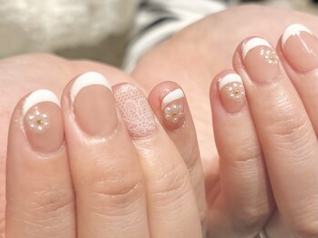 ブレスネイル(brace Nail)/ブライダルフレンチネイル