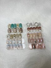 ファーストネイルアンドアイラッシュ(1st NAIL&eyelash)/大人綺麗デザイン定額¥8900