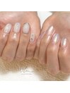 オーロラネイル/持ち込みネイル