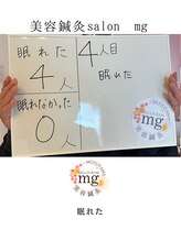 ミリグラム(mg)/眠れた！