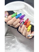 クロスネイル 渋谷店(CROSS nail)/推しカラーネイル
