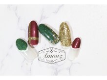 アモウズ(Amouz)/定額【Xmasネイル】2