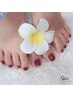 【Foot】画像持ち込みOK！当日デザインご相談★フットネイル￥6000～