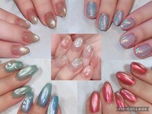 ビーナス(Venus)の雰囲気（うるつやな似合わせマグネットネイルやっています。）