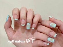 ゆず/夏ネイル