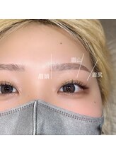 【黄金比×似合わせで自然に垢抜け眉】