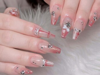 ルミ(Lumi)の写真/パーツを豊富にご用意！持ち込みOK◎あなたの理想を形にするネイルサロン♪［新大久保駅から徒歩3分］