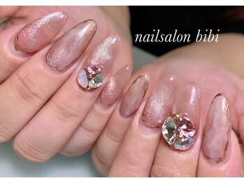 ネイルサロン ビビ(bibi)/流行のマグネットネイル