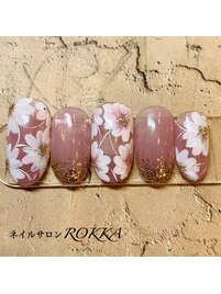 フラワーネイル