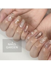 ツイードネイル