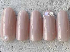 ワンポイントハートパール ¥7000