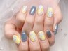 【ジェルオフ無料】持込OK★定額ジェルネイル4本アート110分6980円