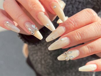 グラマラス アンジェアイ 荻窪店(glamourous ange eye)の写真/《パラジェル×フィルインで持続性◎》当店人気のアートやり放題メニュー！綺麗系～個性派まで◎持ち込みOK
