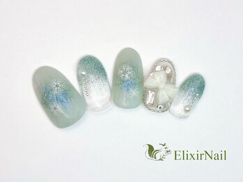 エリクサーネイル 新宿3丁目(Elixir Nail)/定額b カジュアル/クーポン使用