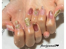 ニュアンスフラワーnail