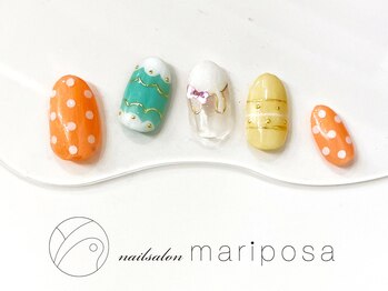 【Hand】春ハンドネイル