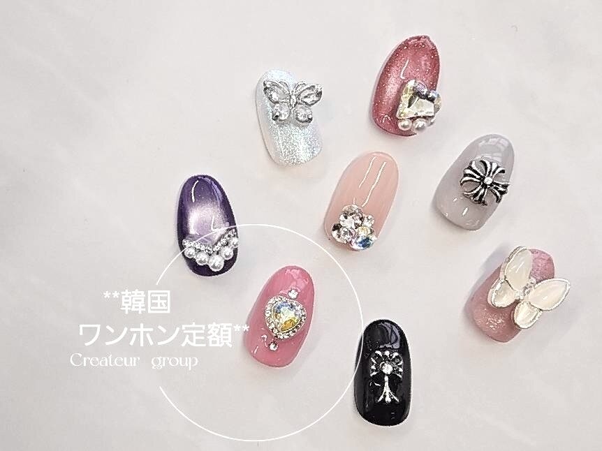 【他店オフ無料】韓国ワンホンネイル＊定額アート〈Hand〉
