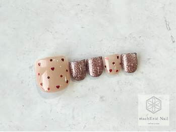 マシェリ ネイル(machErie Nail)/定額フットコース☆¥7.700