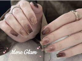 秋ニュアンスネイルフィルイン