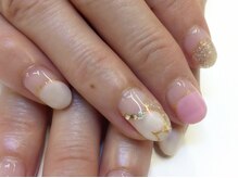 ネイルサロン ジュネイル(NAIL SALON JUNAIL)/バルーンフレンチ ハート