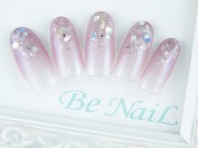 ビーネイル(Be NaiL)/グレージュシェルネイル