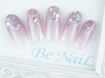 ビーネイル(Be NaiL)/グレージュシェルネイル