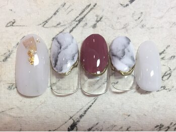 ネルフィーズ(NAILFY's)/大理石ネイル