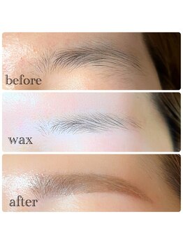 アマンジオ/オットー 新居浜店(amanjiwo/Otto)/アイブロウ（部分間引きあり）