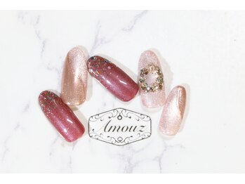 アモウズ(Amouz)/定額【Xmasネイル】4