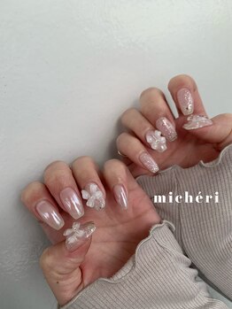 ミシェリ(micheri)/ribbon nail