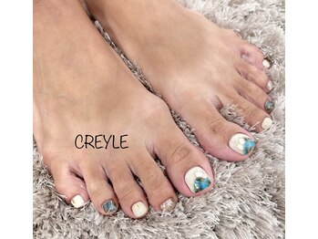 クレイル(CREYLE)/フットネイルデザイン