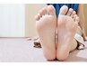 【つるつるかかとに】足裏角質ケア（フットケア）30分¥3000