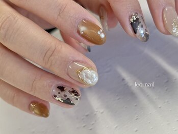 レオネイル 総社店(leo nail)の写真/初めての方にも分かりやすい丁寧な説明と施術で満足度◎経験豊富なネイリストが理想のデザインを提案！