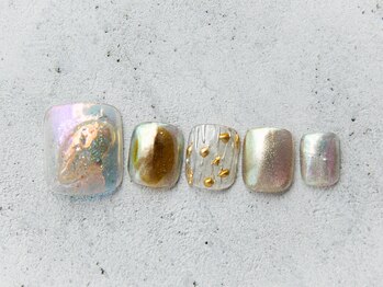 ルフトエーデ(LUFT Ode)/【Foot Art 10】立体ミラー