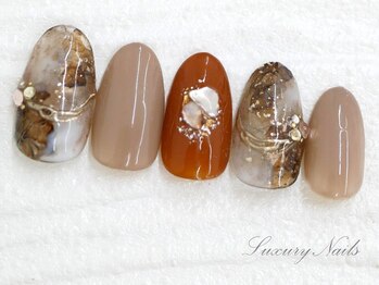 ラグジュアリーネイルズ オオミヤ(Luxury Nails Omiya)/インク*ニュアンスデザイン