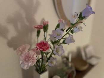 癒し～ぷ 本八幡2号店/店内のお花