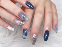 アンネ 明石店(ANNE)/ミドルアート × きれいめブルー