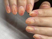 プラスミー(+me)/定額桃ネイル