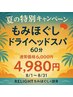 【8月限定特価】夏の特別キャンペーン♪もみほぐし+ドライヘッドスパ60分★