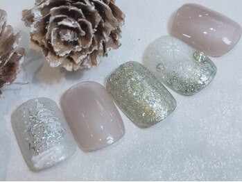 ネイル ラグーン 大泉学園(nail Lagoon)の写真/【定額S¥6500(新規)】シンプルからニュアンスアートまで充実◎その時の気分に合わせて選べる定額ネイル♪