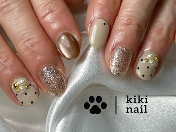 キキネイル 溝の口(kikinail)/1.2月定額A/ドットネイル