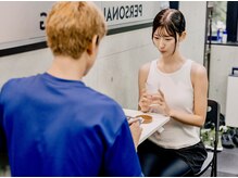 オラロアパーク 東中野(OLALOA PARK)の雰囲気（ピラティス・トレーニングの目的をしっかりとヒアリングします！）