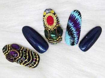 アンジェヴォーグ 名古屋本店(Angevogue)/ジグザグドレープ