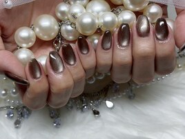 マグネット　秋ネイル