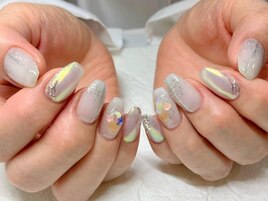 オーロラネイル☆