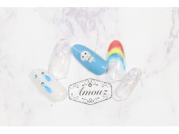 アモウズ(Amouz)/定額【テーマ:梅雨ネイル】3