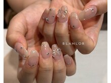 ネイルサロン ブランロール 三軒茶屋店(Blanl'or)/スキンカラー×パーツ/三軒茶屋