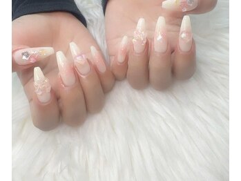 ハラ(Hara)/ラメ　チーク　ハート　リボン