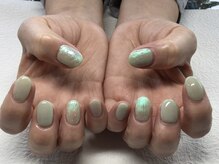 ビューティスタジオ マーニャ(Manya)/シンプルベージュ系ネイル